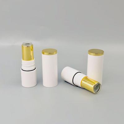 China Lipstick Tube With Rubber Seal Screw Closure Plastic Lip Balm Tube for Cosmetic Container Packaging à venda