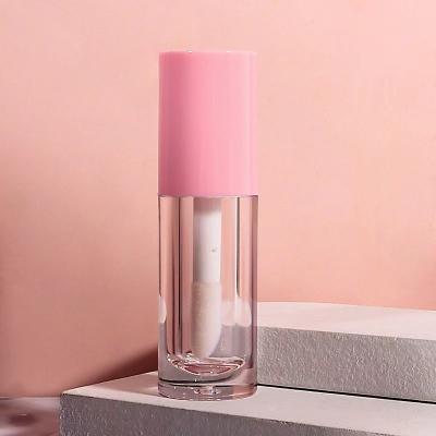 Cina Tubi Balsamo per labbra ricaricabile Tubi per labbra Gloss Tubo per contenitori Rostre per labbra Esterno nero Interno argento in vendita