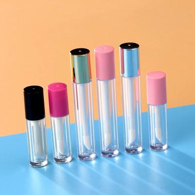 China 3.5g 5g Empty Lips Lipstick Tub Plastic Lip Balm Tube for Cosmetic Packaging for sale