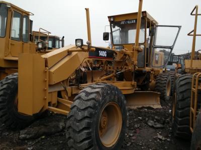 China Used CAT CATERPILLAR 140G 140H 14G Motor Grader , Used Cheap Grader CAT 140G For Sale for sale