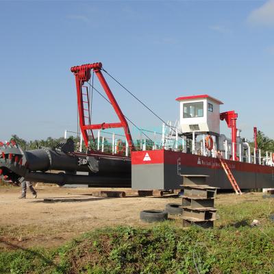 中国 Construction works Small and Big Sand Boat Cutter Suction Sand Dredging Dredger 販売のため