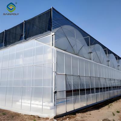 China Economisch commercieel NFT Hydroponisch kas Plastic film kas Te koop