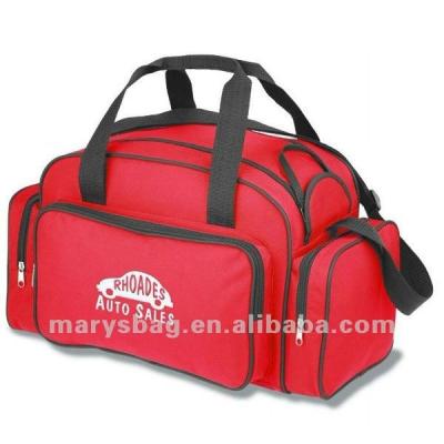China Roomy custom printed gift bag duffel bag for travel or workout essentials for sale