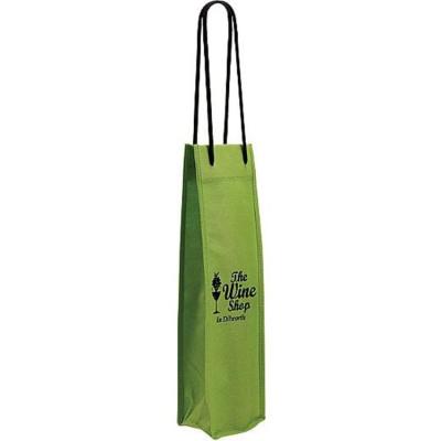 China Wine Bag Single Non Woven Wine Bottle Bag for sale