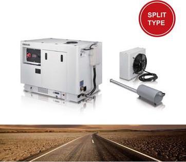 China Truck mounted vehicle generator-OUMA FAWDE series 6kw-20kw for sale