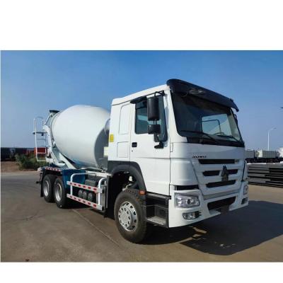 China Construction works Wholesale sinotruk 9300x2550x3950mm 6*4 Left Hand Driving10cbm howo concrete mixer truck in Africa for sale