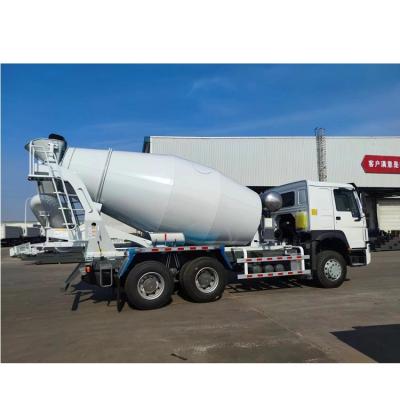China Construction works Africa Best Selling 10 Wheels 6x4 10cbm Sinotruck concrete mixer truck with cheap price for sale