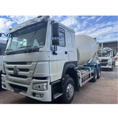 China Construction works Spot goods Heavy Duty 371hp Euro 2 WD615.47 Engine 6x4 10 cbm new Concrete Mixer Truck in Zimbabwe for sale