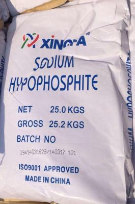 China Sódio de galvanização Hypophosphite Reductant ISO9001 das matérias primas do produto químico à venda