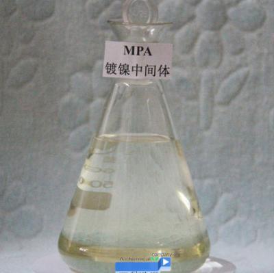 China O MPA de CAS 2978-58-7 níquel os produtos químicos de galvanização 1,1-DIMETHYL-2-Propynylamin C5H9N à venda