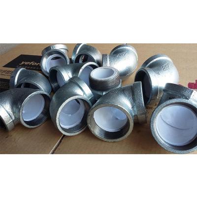 China Malleable Pipe Fitting 90° Elbow Malleable Pipe Fitting for sale