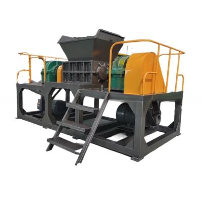 China Car Metal Frame Shredding Equipment Dual-Shaft Shredder Machine In USA For Scrap Metal Recycling Plant for sale