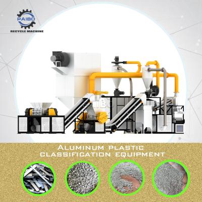 China Aluminum Composite Panel Recycle Machine Scrap Medical Blister Separation Recycling Machine for sale
