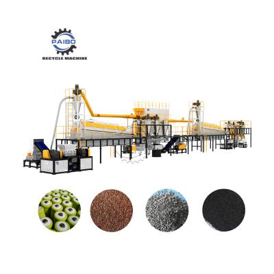 China Transformeer uw metaalafval in eindproduct aluminium met Lithium Ion Battery Recycling Machine 120KW Te koop