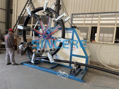 China 12 Months Guarantee Period ABB Frequency Control PE Pipe Extrusion Line for Sustainable Production for sale