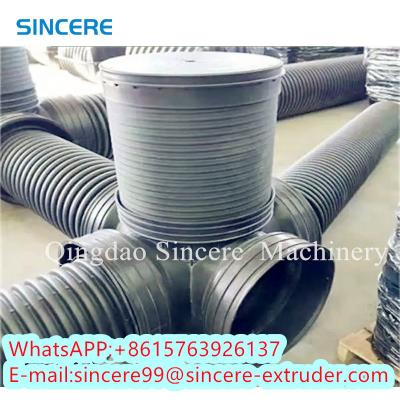 China The Large Diameter Spiral Tube Extrusion Line for sale