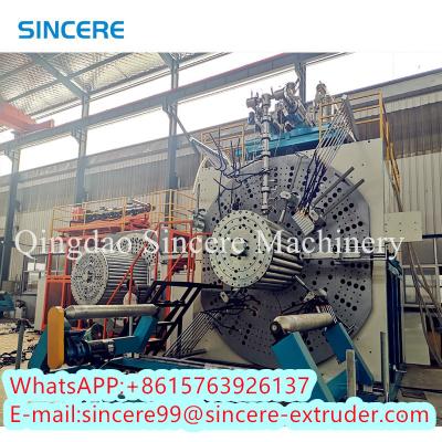 China Plastic HDPE Spiral Winding Tube Production Line for sale