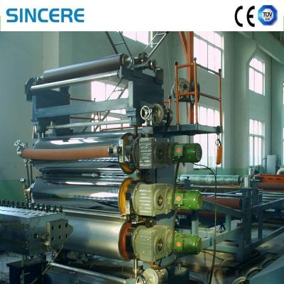 China Plastic PET PLA Sheet Extrusion Machine for Flexible sheet for sale