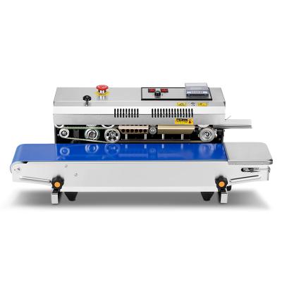 China SF-150 Continuous Food Plastic Bag Sealing Machine Heat Sealer for sale