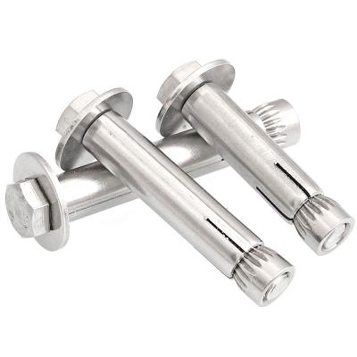 Chine Fermeture brillante en acier inoxydable M6-M24 Boulon d'expansion hexagonal extérieur avec plage de diamètre à vendre