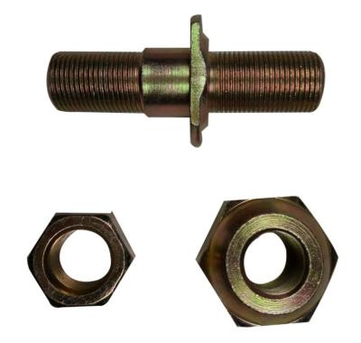 Chine Construction M14 x 1.5 acier 3 pièces roue de remorque boulon avec et finition simple à vendre