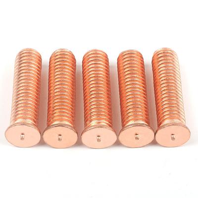 Chine Boulons de soudure en cuivre plaqué de qualité supérieure pour joints de soudure pour M5-M100 épaisseur MM1-MM500 à vendre