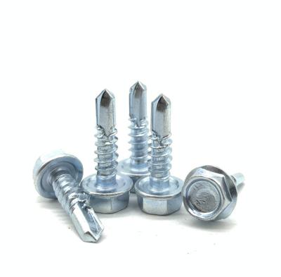 Chine CSK Tête en acier inoxydable Hexagonal de forage de la queue de vis avec joints fabriqués selon les exigences du client à vendre