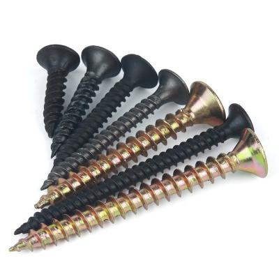 Chine Tête contre-enfoncée Phosphatée paroi sèche ongle plaque murale ongle croisé tête plate vis en finition grise à vendre