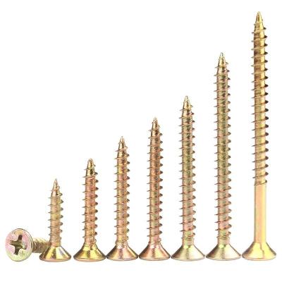 Chine Fer à ongles en fibres dures DIN18182 Couleur standard Croix de zinc contre-enfoncée à vendre