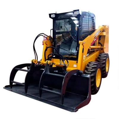 China Price 650kg Diesel Mini Skid Steer Loader Earth Material Handling Best High Quality for sale