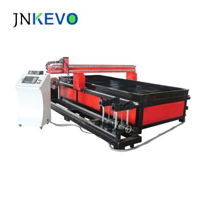 China Building Material Shops Iron Doors Cutting Machine 1530 CNC Plasma And Flame Metal Cutting Machine With Rotary Pipe Cutting for sale