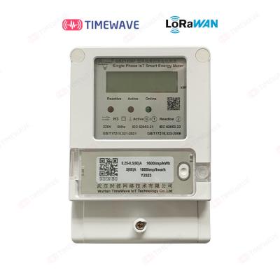 China Smart Single Phase Energy Meter 220V IOT Energy Management Solutions for sale
