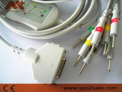 중국 후쿠다 전자 Ecg는 CP-104L 환자 모니터 케이블 Din 3.0을 끈으로 묶습니다 판매용