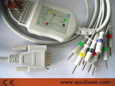 중국 니혼 광전 공업 적합한 직접 연결 EKG 케이블 - BA-903D 판매용