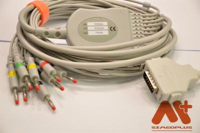 China Fukuda Denshi Ecg Cords CP-104L Patient Monitor Cable Din 3.0 for sale