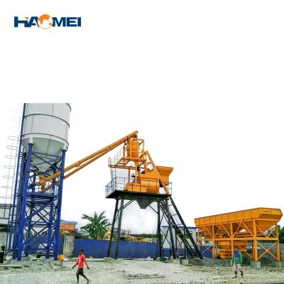 China Construction works What is Portable Concrete Batching Plant Rental for sale