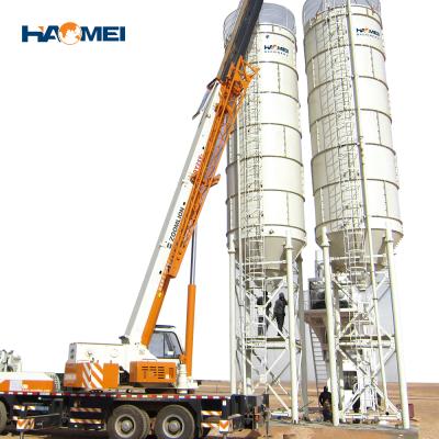 China Construction works Precast Portable Concrete Batching Mixing Plant In Cambodia for sale