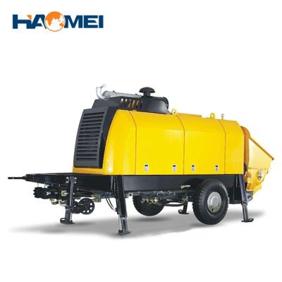 China Construction works Static Mounted Pull Behind Concrete Pump For Sale for sale