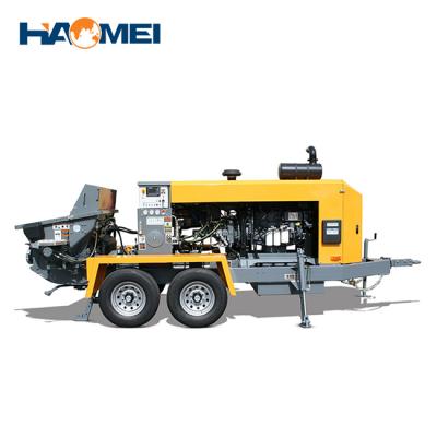 China Construction works Professional S Valve High Performance Concrete Pumping Pump for sale