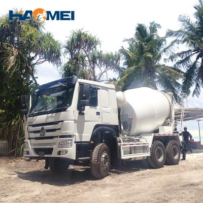 China Construction works Equal to new sany standard HAOMEI concrete mixer truck price for sale
