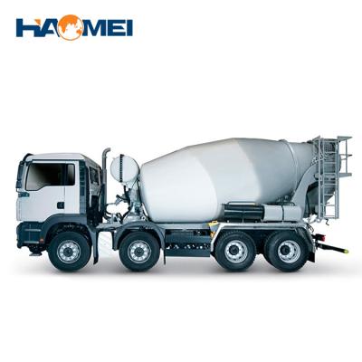 China Construction works Prepared Front Load Cement Concrete Mixer Trucks For Pumped Concrete Delivery for sale