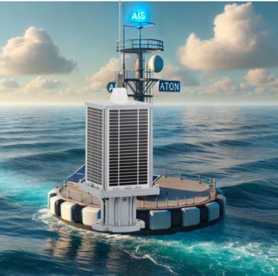 China Solar Powered Lithium Battery AIS ATON With Remote Monitoring for sale
