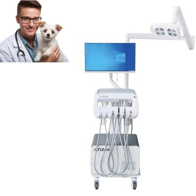 China Carrinho de Tratamento de Dentes de Animais Unidade Dental Veterinária Móvel Para Hospital de Animais de estimação Clínica Venda Quente Sistema Dental de Animais de estimação à venda
