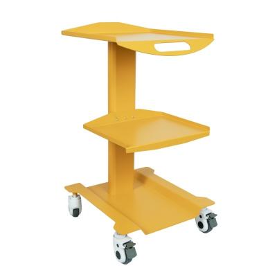 China Salão de beleza Caminhão de três camadas Clínica Dental Hospital Carrinho Móvel Design personalizado Aceitar Caminhão Móvel Dental de Cor Amarelo à venda