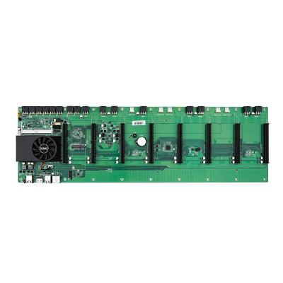 China Large 8 GPU 67MM Server/Workstation Distance B250/B85/B75/847 Motherboard with 8 PCIE X16 X1 GPU Onboard CPU for sale