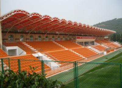 China Q355B / Q235B Customized Steel Space Frame Structure Building Sport Stand for sale