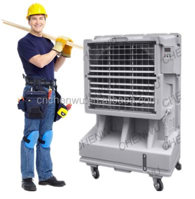 China 50-100ã ¡ popular /mobile evaporative air cooler only use water anywhere for sale