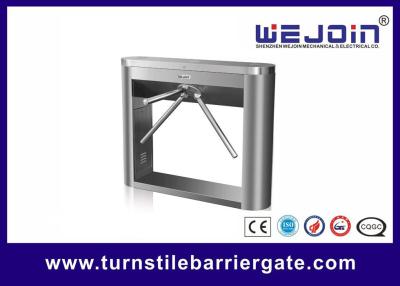 China 304 Stainless Steel Turnstile Barrier Gate Auto Security Tripod With Double Direction for sale
