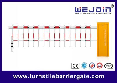 China 220V AC Heavy Duty Parking Boom Barrier Automatic Double Safety Limit Switches for sale