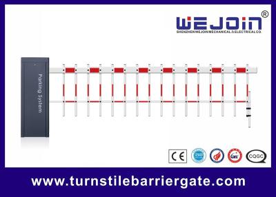China Car Park Electronic Barrier Gates Aluminum Alloy Motor Straight Folding Fencing Boom for sale